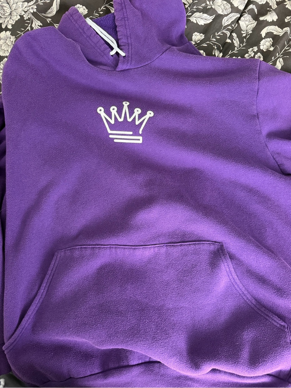Purple Unisex Oversized Lightweight Hoodie